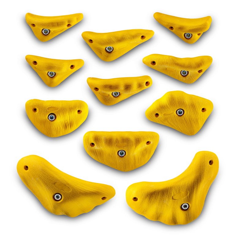 Crimps & Feet climbing holds