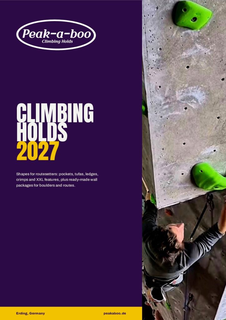 Cover of the Peak-a-boo catalogue 2027